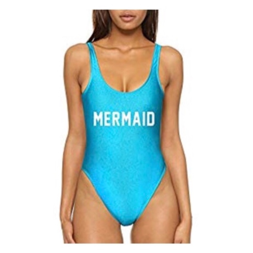 Blue Swimsuit